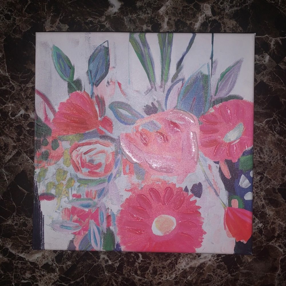 Small Floral Canvas!